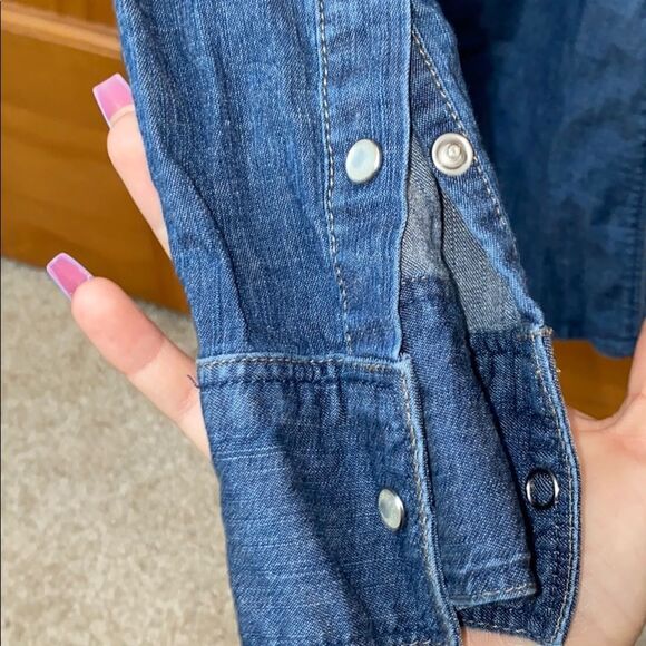 Guess Jean Button Up - Picture 5 of 5